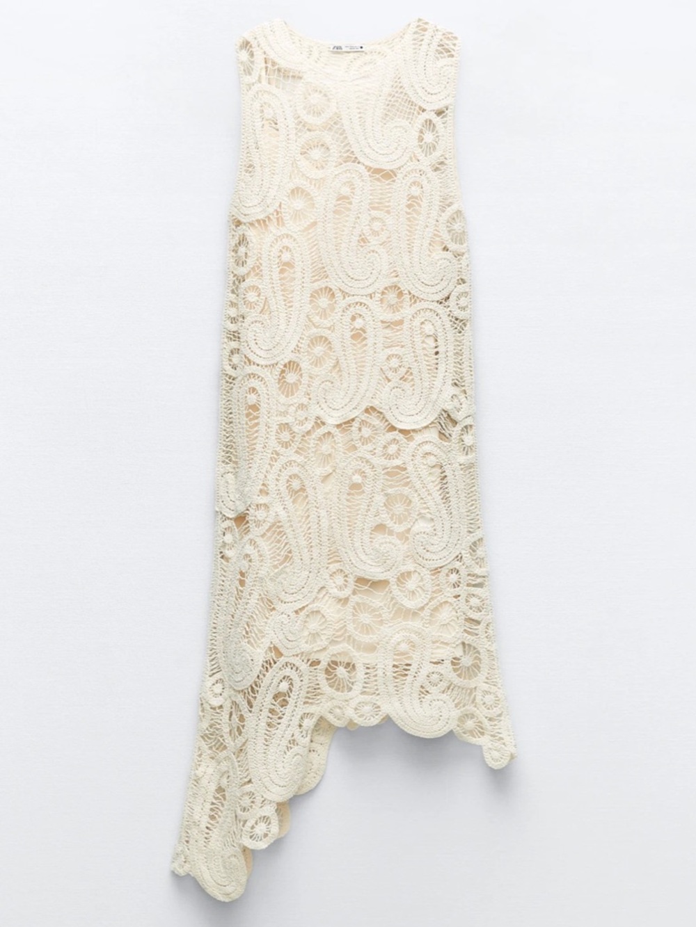 NWT Gorgeous and unique ZARA crochet dress size XS - Picture 11 of 16